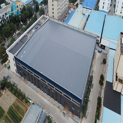 Customizable Large-Span Prefabricated Steel Warehouse With Integrated Office And Workshop Area