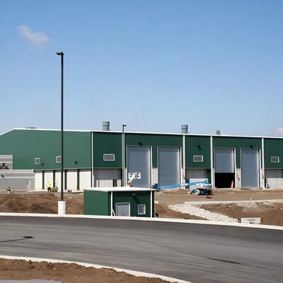 CE Certificated Q355 Steel Prefabricated Steel Warehouse