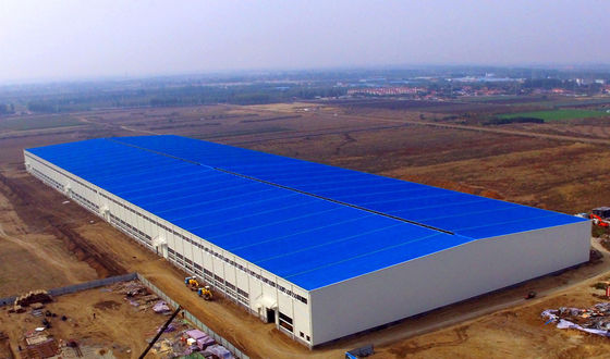Economici magazzini prefabbricati di metallo Rapido processo di costruzione velocità Rapido tasso di installazione