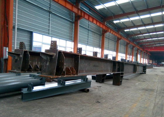 Fabbricazione prefabbricata di travi in acciaio Q235B Q355B ASTM A36 H