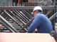 Montaggio della capriata del metallo della costruzione del magazzino della struttura d'acciaio del tetto della capriata