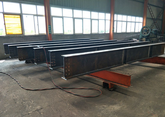 Acciaio strutturale a trave H saldato su misura Q235B Q355B ASTM A36