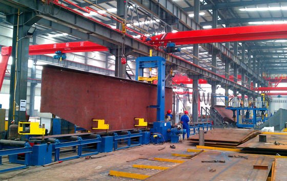 Acciaio strutturale a trave H saldato su misura Q235B Q355B ASTM A36
