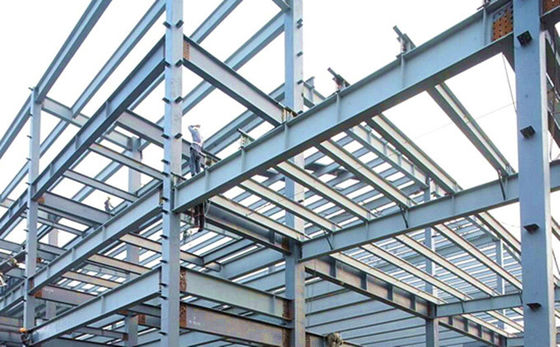 Acciaio strutturale a trave H saldato su misura Q235B Q355B ASTM A36