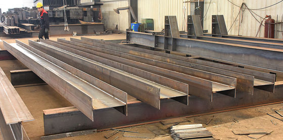 Acciaio strutturale a trave H saldato su misura Q235B Q355B ASTM A36