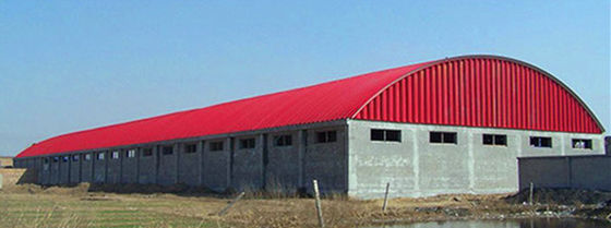 Capannone prefabbricato con struttura in acciaio per macchinari agricoli Q235B Q355B