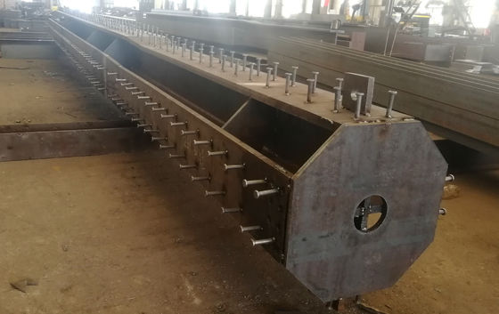 Struttura in acciaio prefabbricata galvanizzata a caldo colonna trasversale