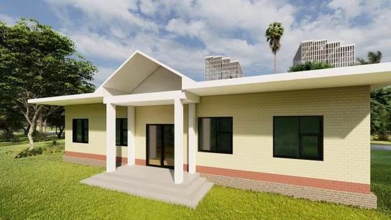 Casa prefabbricata in acciaio con isolamento in lana di vetro