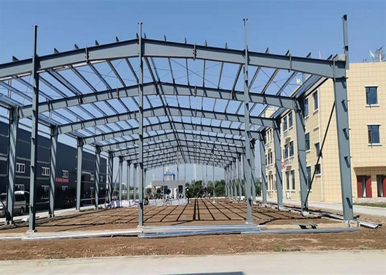 Magazzino in acciaio prefabbricato 50Mx20M con telaio zincato