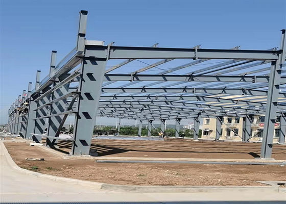 Magazzino in acciaio prefabbricato 50Mx20M con telaio zincato