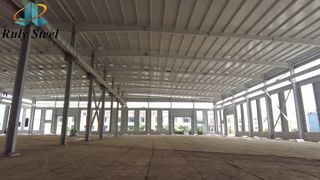 Costruzione di struttura in acciaio prefabbricato